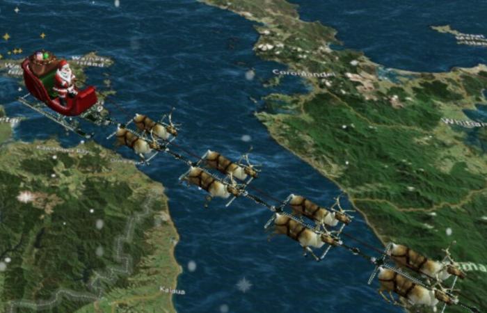 Norad Santa tracker EN VIVO: sigue a Papá Noel mientras entrega regalos de Navidad al inicio de su viaje global