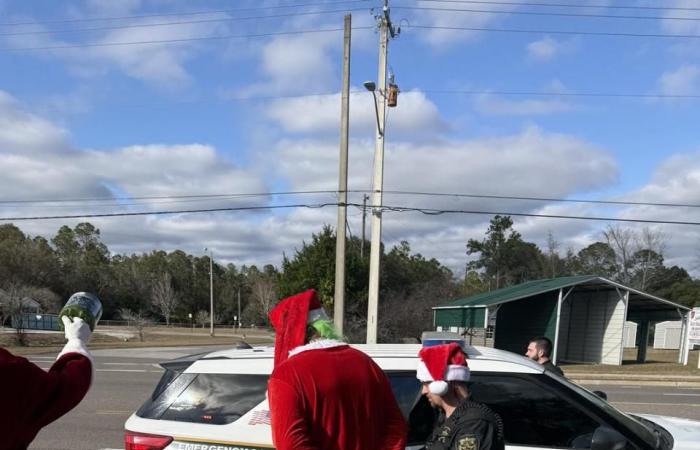 Grinch arrestado en el condado de Baker por intentar robar la Navidad, según los agentes