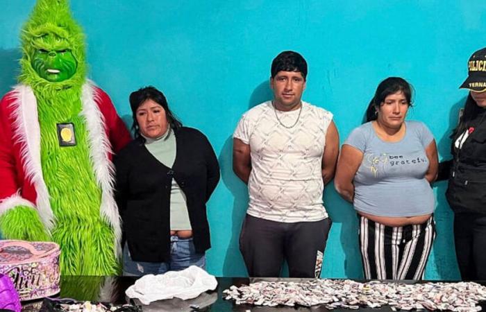 El Grinch que robó la Navidad a presuntos narcotraficantes en Perú