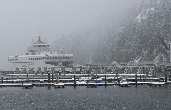 Los viajes de BC Ferries se cancelarán el día de Navidad