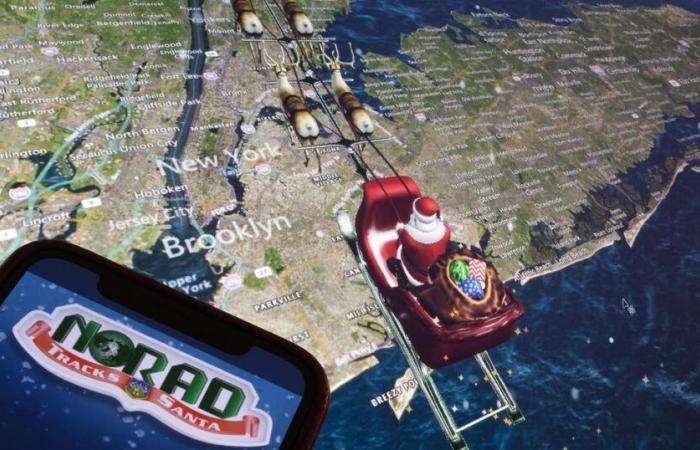 ¿Dónde está Papá Noel ahora? Utilice el rastreador NORAD para mapear su vuelo navideño de 2024