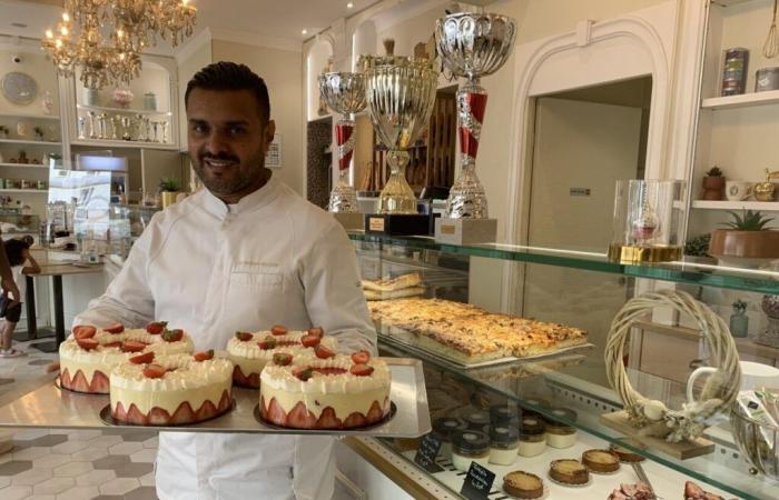 Este pastelero de Val-d’Oise que quiere arrebatar el récord mundial a los italianos