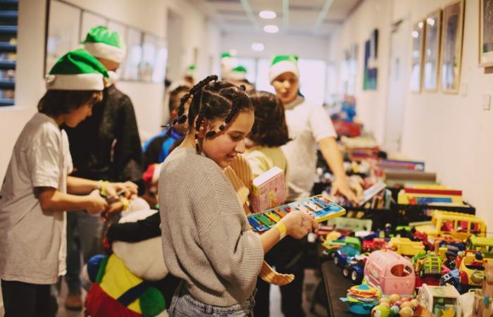 Rennes: una fiesta de Navidad para los niños sin hogar