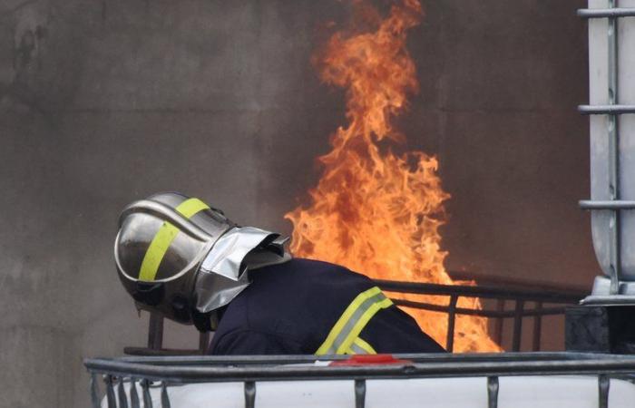 VÍDEOS. Incendio violento en París: 150 bomberos se movilizaron para intentar salvar un edificio en llamas frente a la estación Saint-Lazare