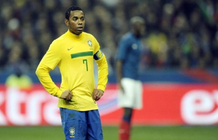 Brasil: solicitud de permiso rechazada para la estrella del fútbol Robinho, obligada a pasar la Navidad en prisión