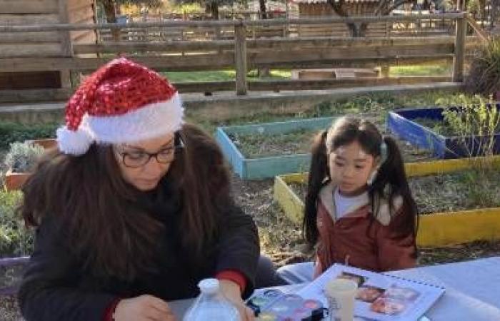 Los niños de Toulon celebran las fiestas en Clos Olive