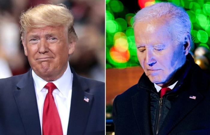 Trump y Biden ofrecen felicitaciones navideñas mientras Estados Unidos se acerca a la transferencia de poder