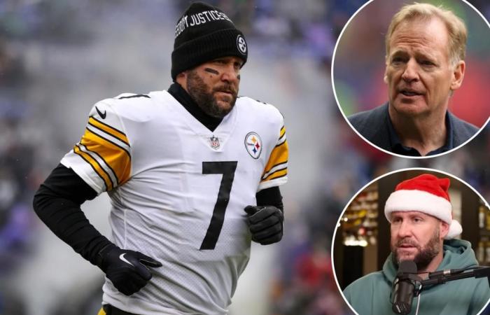 Ben Roethlisberger critica a la NFL por el impacto del calendario navideño en los jugadores