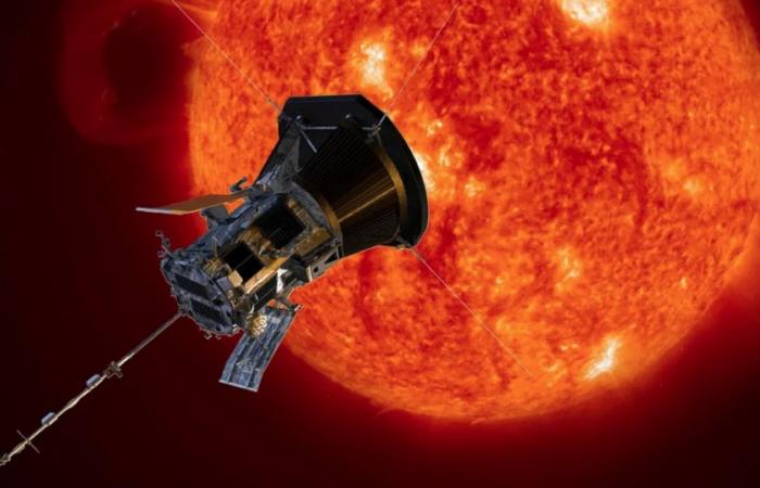 Nave espacial de la NASA impacta la atmósfera solar