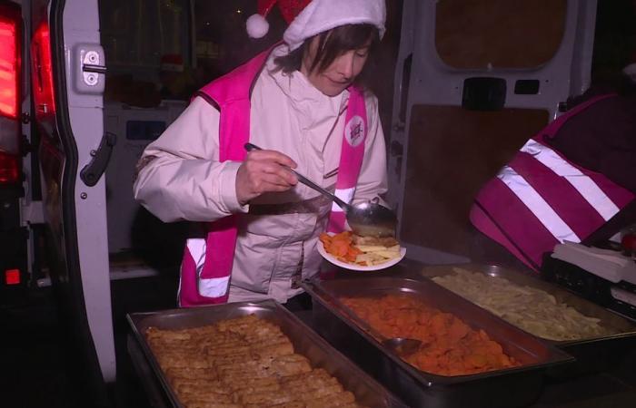 Entre bastidores de una Nochebuena en solidaridad con Restos du Cœur