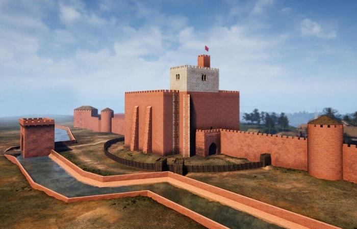 En Toulouse, este castillo enterrado se revela gracias a una espectacular puesta en escena en 3D