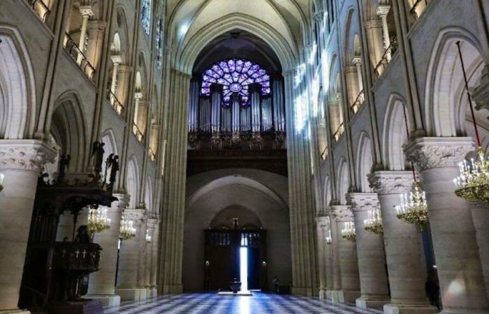 Notre-Dame celebra la Navidad por primera vez desde el incendio