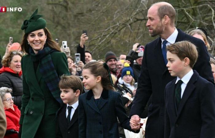 Navidad en los Windsor: Kate, William y sus hijos disfrutan de una notable salida pública