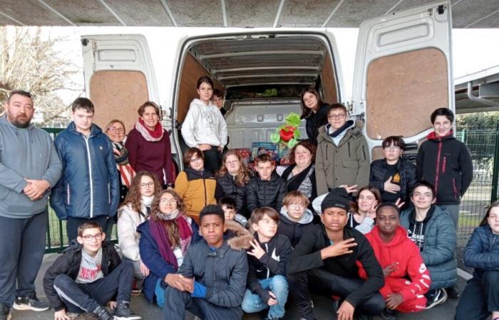 una acción solidaria en el colegio Ronsard