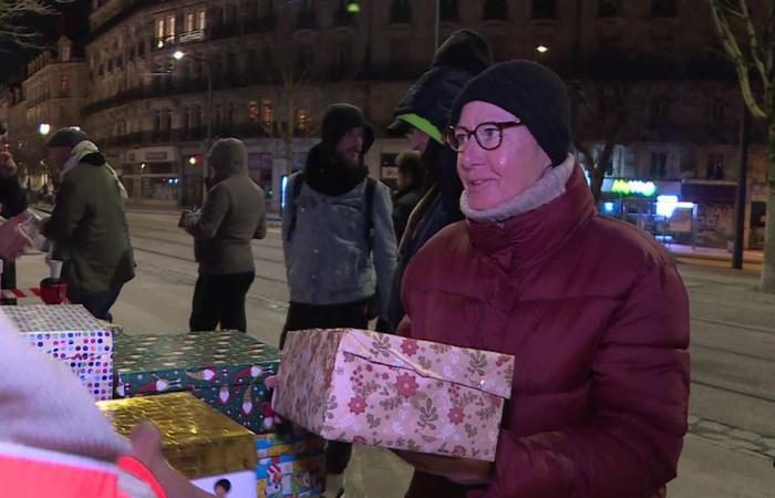 La Navidad solidaria de la Cruz Roja, un momento “maravilloso” para estos precarios habitantes de Dijon