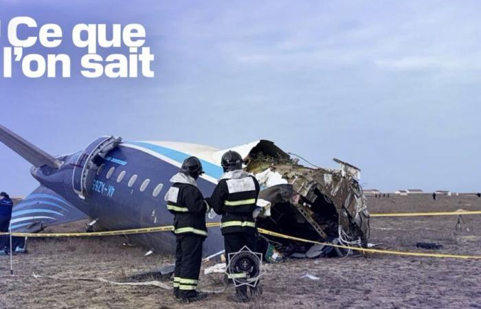 Al menos 38 víctimas, trayectoria… Lo que sabemos sobre el accidente de un avión en Kazajstán