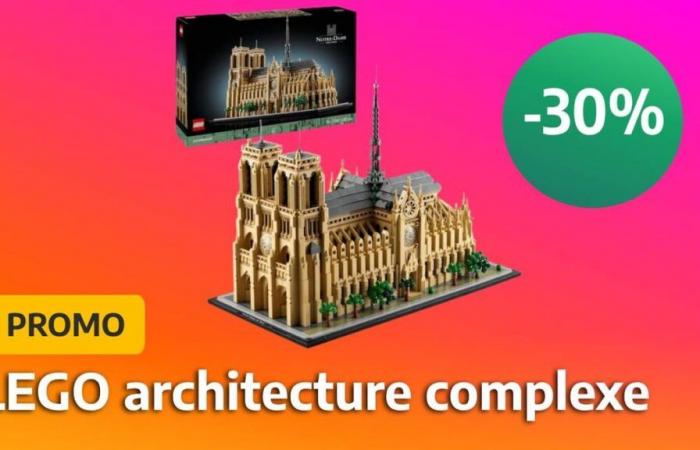 El magnífico LEGO Notre-Dame de Paris es uno de los LEGO más buscados y está a la venta