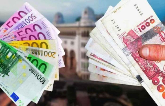 La moneda nacional gana terreno: el euro cae frente al dinar