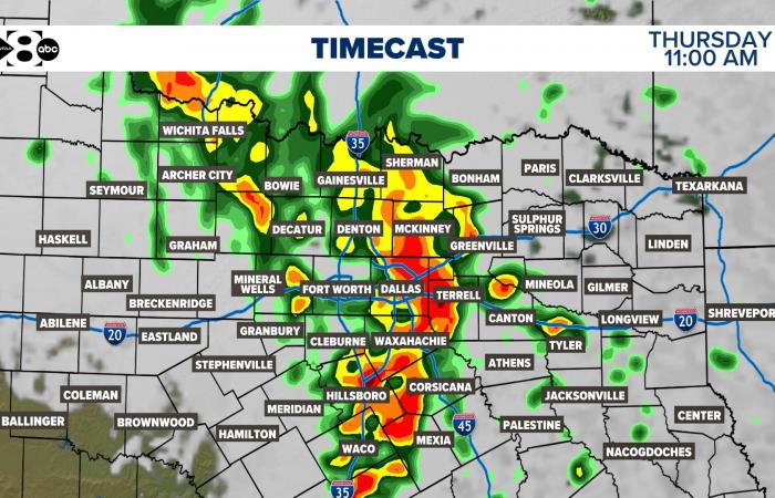 DFW Tiempo | Posible clima severo el jueves