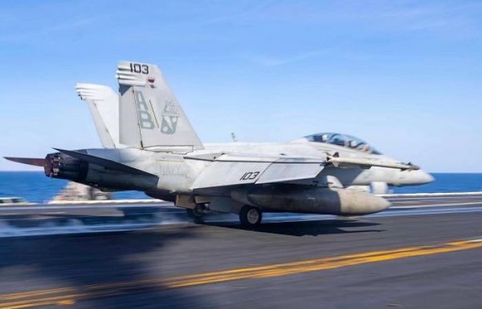 Mar Rojo: un segundo F/A-18 Super Hornet estadounidense casi fue alcanzado por fuego amigo