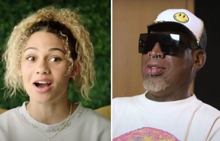 Convertida en estrella, la hija de Dennis Rodman revela: “En casa, él siempre traía…