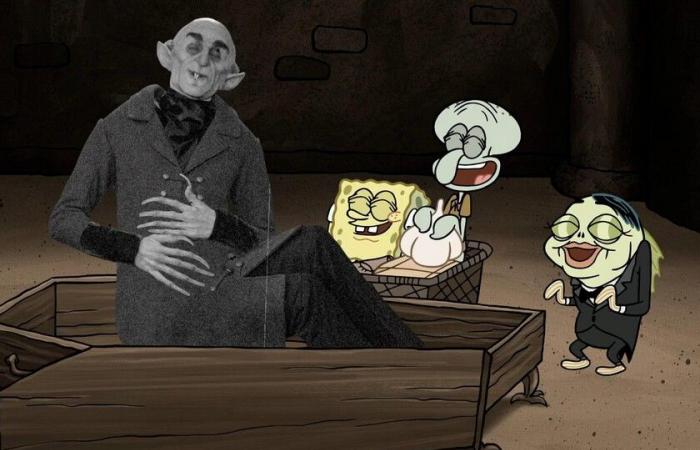 Ni Robert Eggers ni Murnau. La razón por la que muchos se acuerdan de Nosferatu es por un capítulo de ‘Bob Esponja’ de hace 20 años