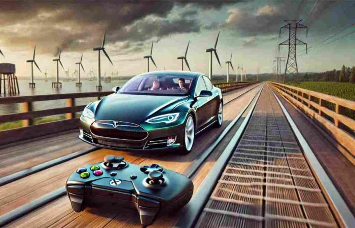 Tesla lanza el coche sin pedales ni volante: se conduce como en los videojuegos, con el joystick