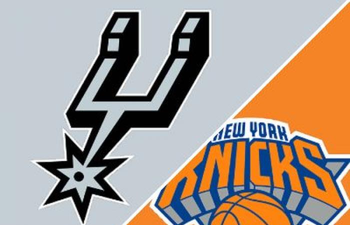 Knicks 117-114 Spurs (25 de diciembre de 2024) Resumen del juego