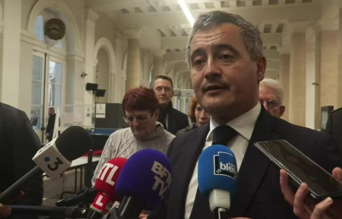 De visita en Amiens, el nuevo ministro de Justicia, Gérald Darmanin, quiere una justicia “más rápida y firme”