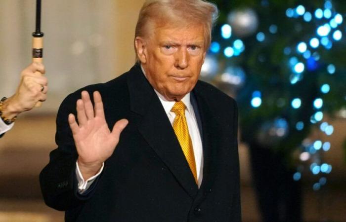 El mensaje navideño de Trump fue básicamente un monólogo de villano