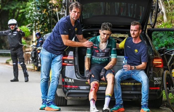 Notable: a pesar de la lesión, Wout van Aert recorrió en meses casi el doble de kilómetros que el año pasado para su primer cruce