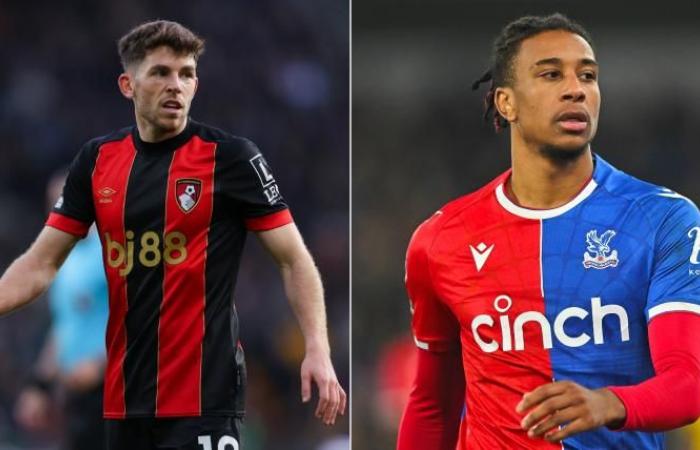 Dónde ver Bournemouth vs.Crystal Palace en vivo, canal de televisión, hora de inicio, alineaciones y predicción del partido de la Premier League