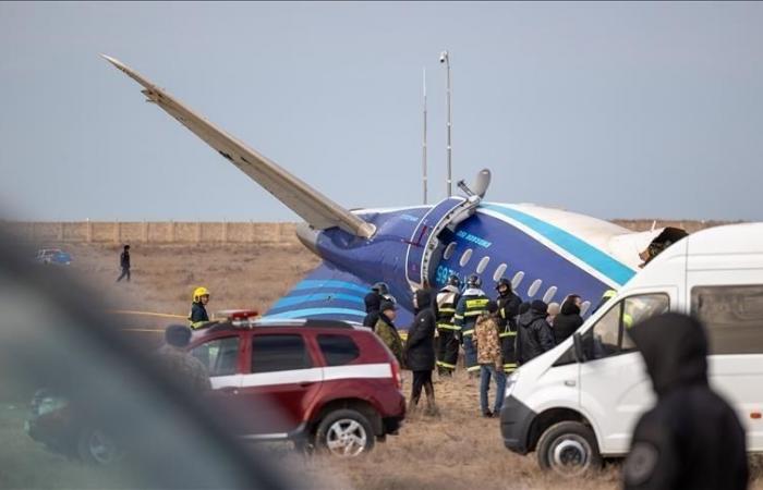 Accidente del avión de Azerbaiyán Airlines causado por el sistema de defensa aérea ruso