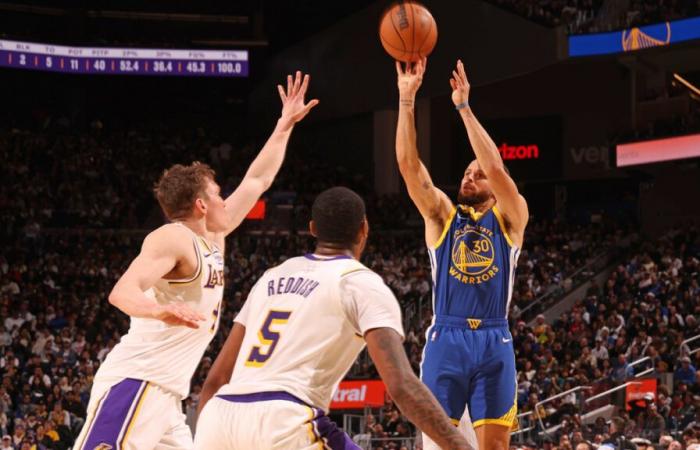 Lo que aprendimos cuando el gran partido navideño de Steph se desperdició en la derrota ante los Lakers