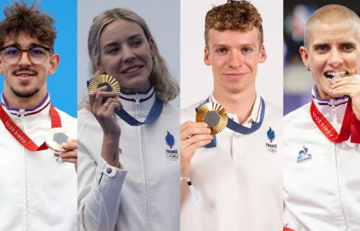 Léon Marchand, Alexandre Leauté, Cassandre Beaugrand y Marie Patouillet, coronados campeones de Francia por L’Équipe