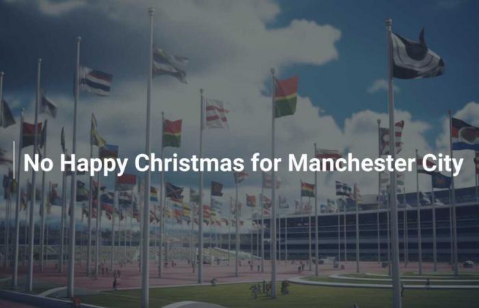 No hay feliz Navidad para el Manchester City