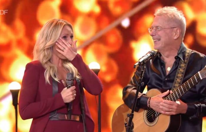 “Helene Fischer Show”: la reina Schlager rompe a llorar por Reinhard Mey