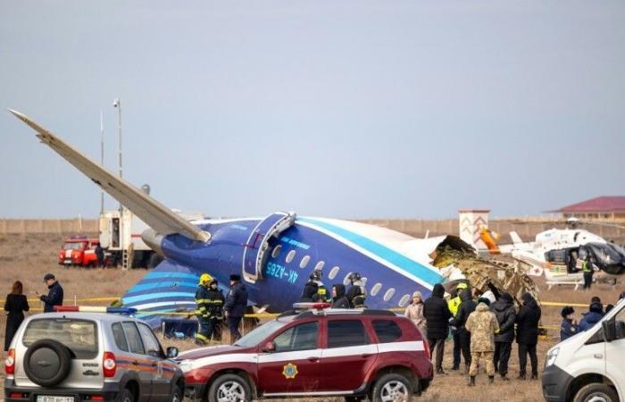 Moscú advierte contra las “hipótesis” sobre el accidente del avión en Kazajistán