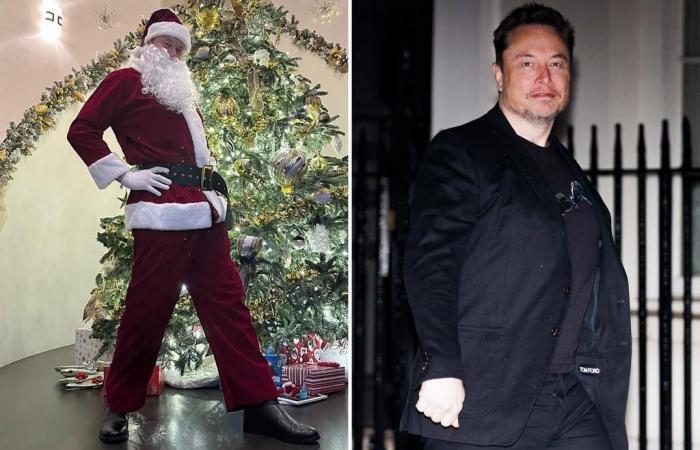 Elon Musk revela que está tomando Mounjaro para bajar de peso en una publicación festiva de ‘Ozempic Santa’