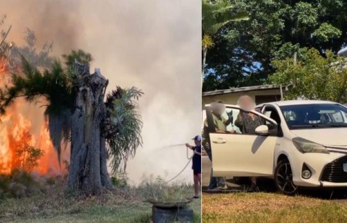 Violento incendio en la Montaña: “Yo estaba allí para salvar la casa de los gramounes”