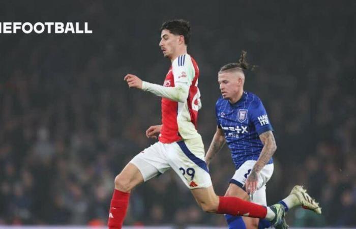 ???? El Arsenal supera al Ipswich Town; Brighton empata con Brentford