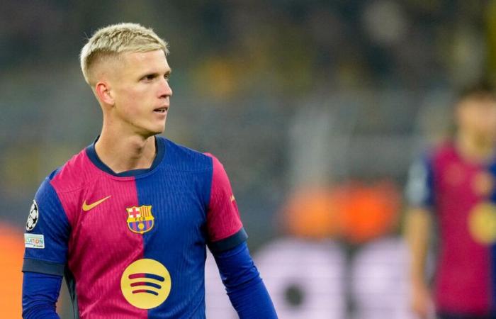 Fútbol: Al Barça se le niega la inscripción de Dani Olmo en La Liga y podría dejarle libre