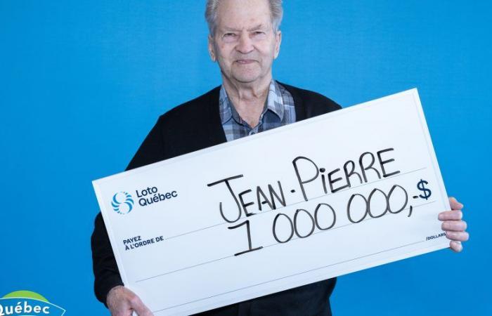 Jean-Pierre Fortin ganó un millón en Quebec Max