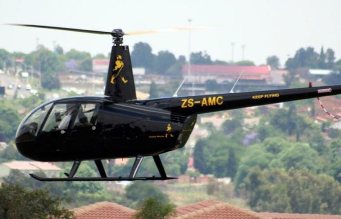 Este helicóptero con radar causa daños en las carreteras del Sur, ya 3.000 conductores detenidos