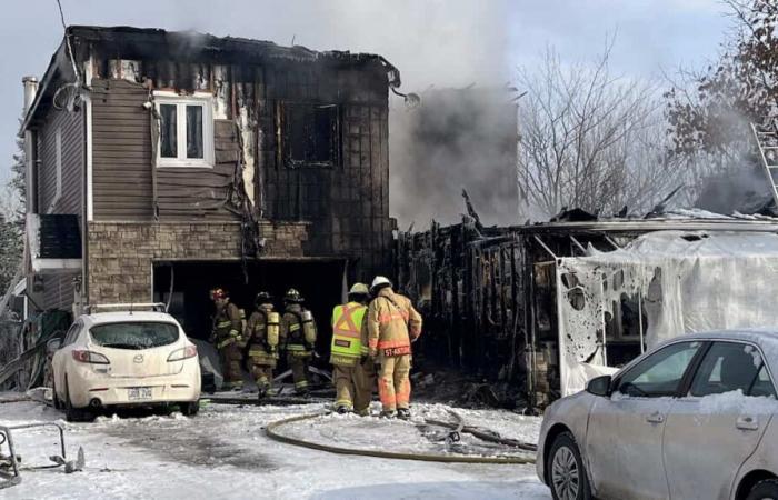 Saint-Apollinaire: un violento incendio devasta una residencia