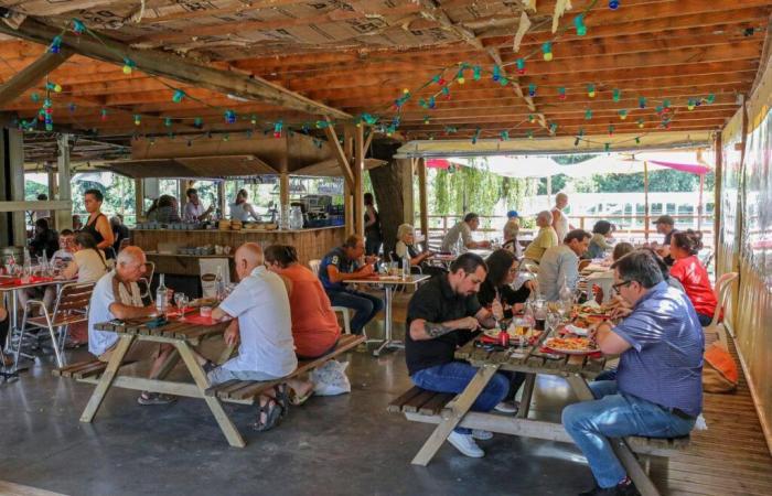 Se acabó el trenecito de Angulema. La Guinguette de Fléac, el restaurante y el ocio fluvial también