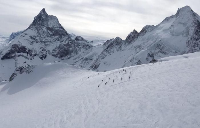 Un senderista de esquí pierde la vida en un alud en Arolla (VS)