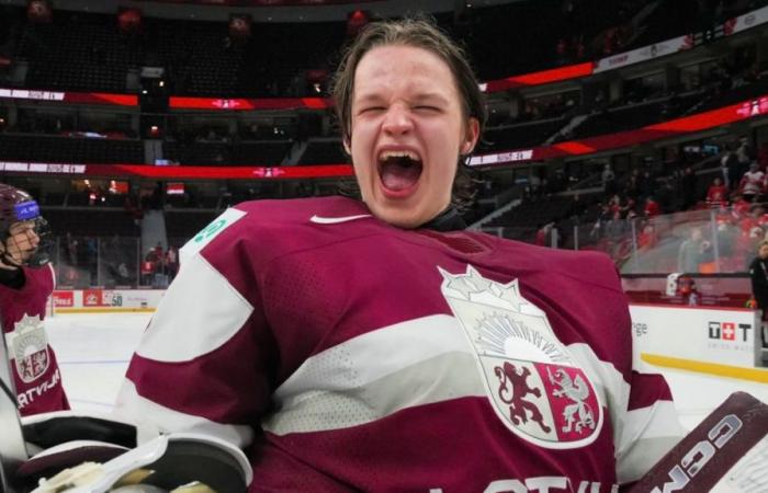 Hockey: en el Mundial sub-20, Letonia venció a Canadá