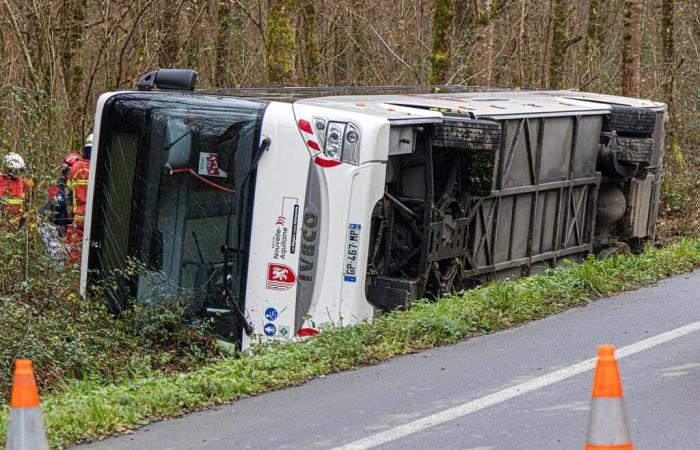 Fatal accidente de autobús en Monein: el conductor, positivo en cocaína, imputado por homicidio agravado