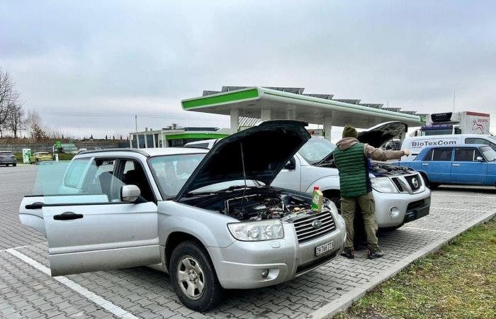 Llevamos ayuda a Ucrania y hubo un problema.